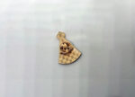 Pin, Boton, Broche - Nossa Senhora Aparecida Azul e Dourado - Imagem 4