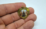 Pin, Boton, Broche - Nossa Senhora Aparecida - Coração - Imagem 3