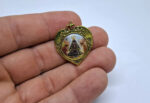 Pin, Boton, Broche - Nossa Senhora Aparecida - Coração - Imagem 2