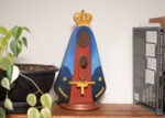 Imagem de Nossa Senhora Aparecida em madeira - Imagem 7