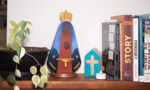 Imagem de Nossa Senhora Aparecida em madeira - Imagem 8